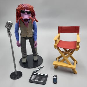 Palisades Clifford Action Figure Playset Muppets Tonight Complete Loose