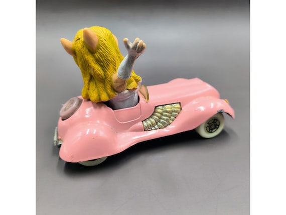 Corgi Miss Piggy Pink Convertible Roadster Sports Car Muppets