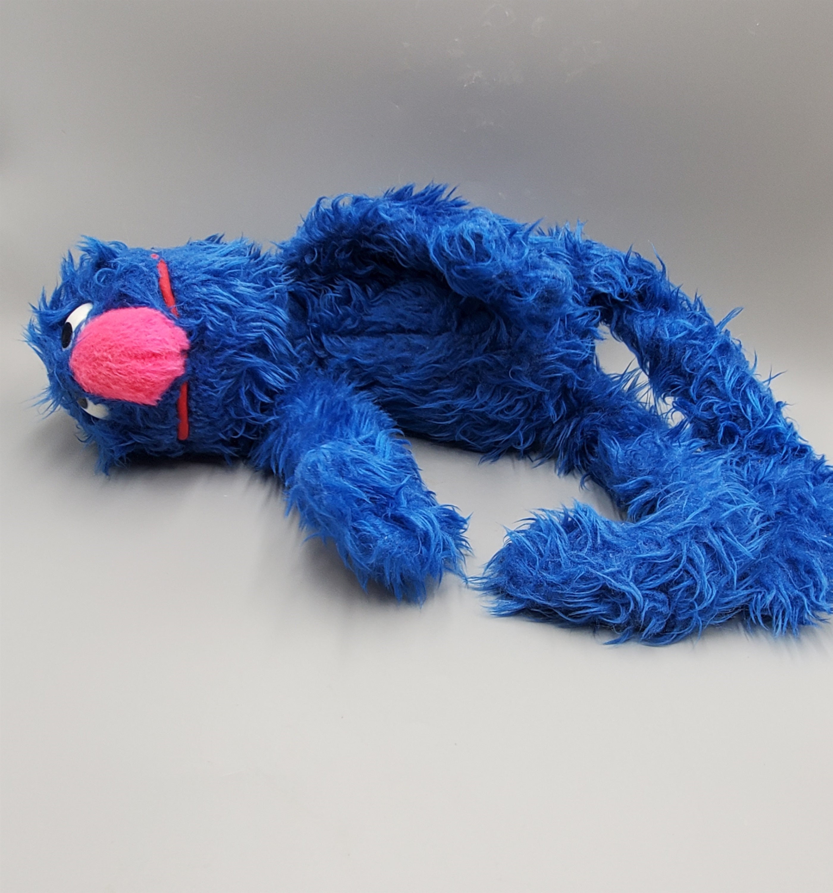 Grover Plush Stuffed Animal Rag Doll Sesame Street Etsy