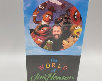 World of Jim Henson PBS Great Performances Special Muppets VHS Video Sealed Rare