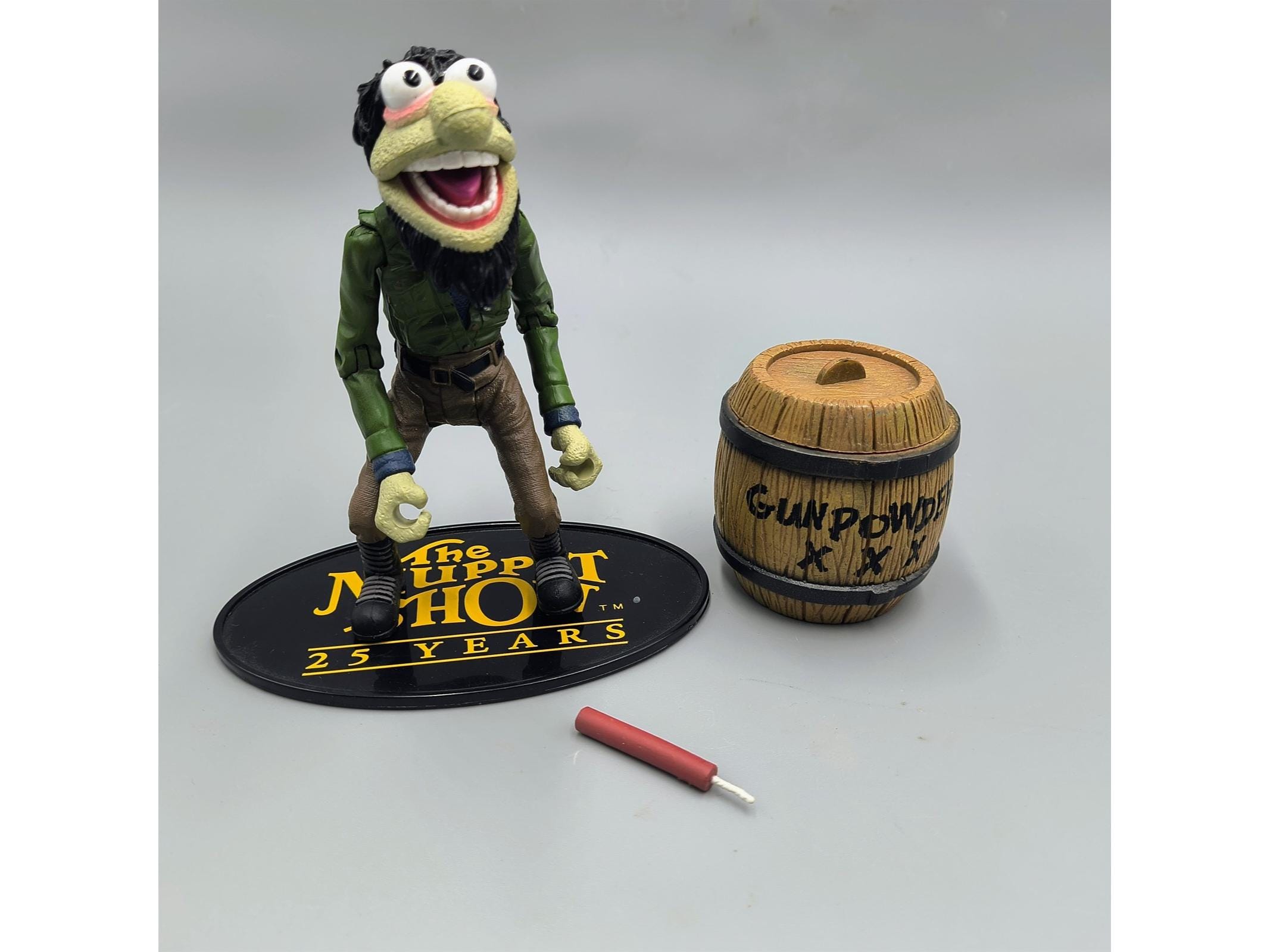 Figurine Crazy Harry – Muppet Show – édition Palissade Toys (2002, PVC)