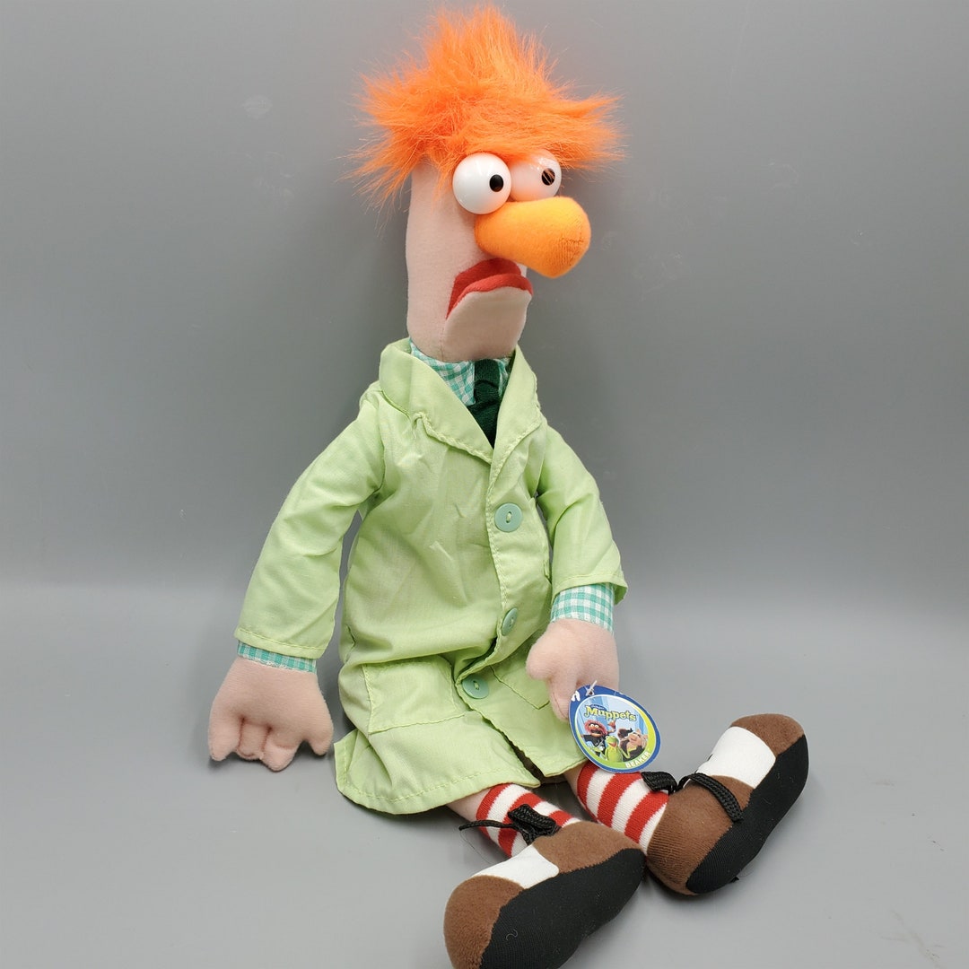 Beaker Plush Doll Muppets Crazy Lab Assistant Nanco 18 Inch Etsy