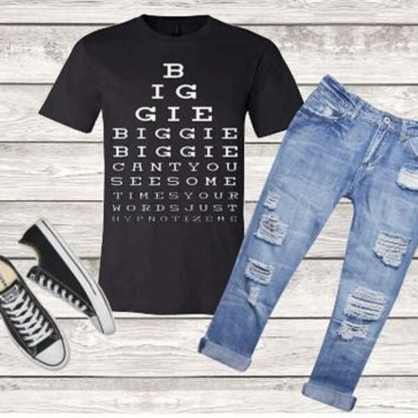 Biggie Biggie Cant You See Etsy UK