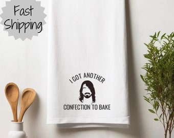 Dave Grohl Tea Towel I Got Another Confection To Bake Foo Fighters Baking Housewarming Gift Music Lover Musician Decor Funny Chef Enthusiast