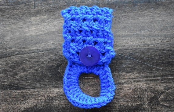 Farmhouse Crochet Tea Towel Holder