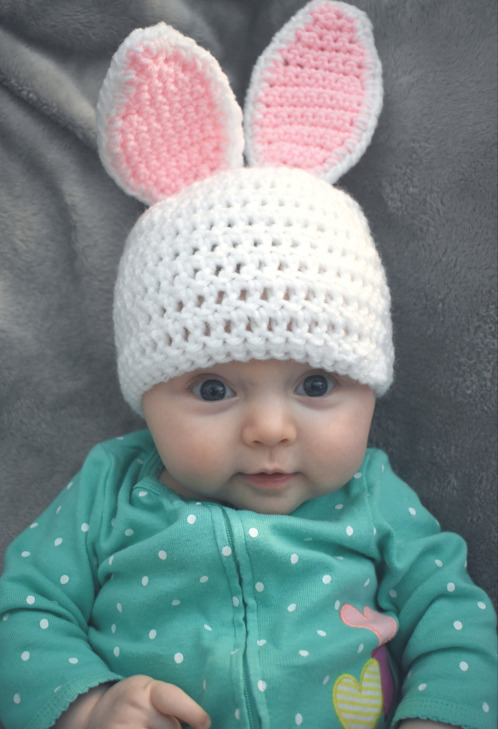 Crochet Baby Bunny Hat/baby Easter Hat/bunny Item for Etsy