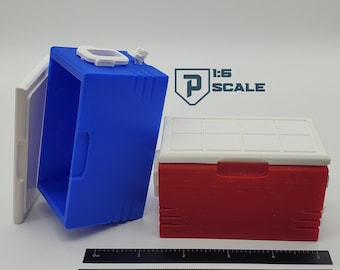 1:6 Scale Folding Table 3D Printed Miniature Prop Action Figure Doll ...