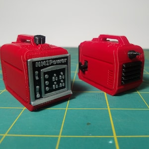 1:10 Scale Portable Generator RC Miniature Accessory - Garage Diorama - 3D Printed