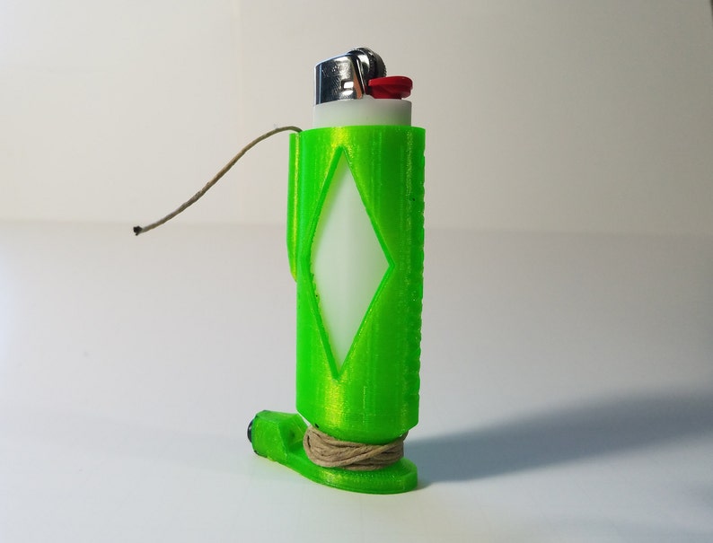 Tapper Lighter Case and Wick Holder With 100 Hemp Wick Etsy