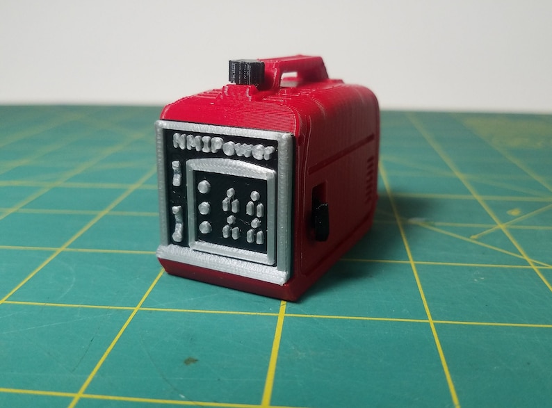 Mini Toy Generator 1:10 Scale Portable Generator RC Miniature Accessory - Garage Diorama ...
