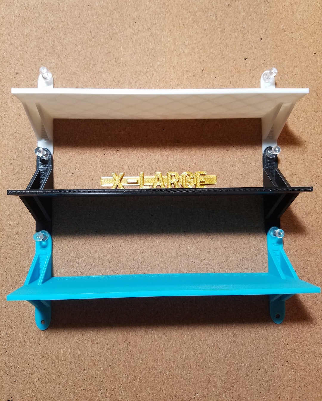 XL Cubicle Wall Shelf - 20 X 6 Cm - Tacplat Cubicle Accessories - Etsy