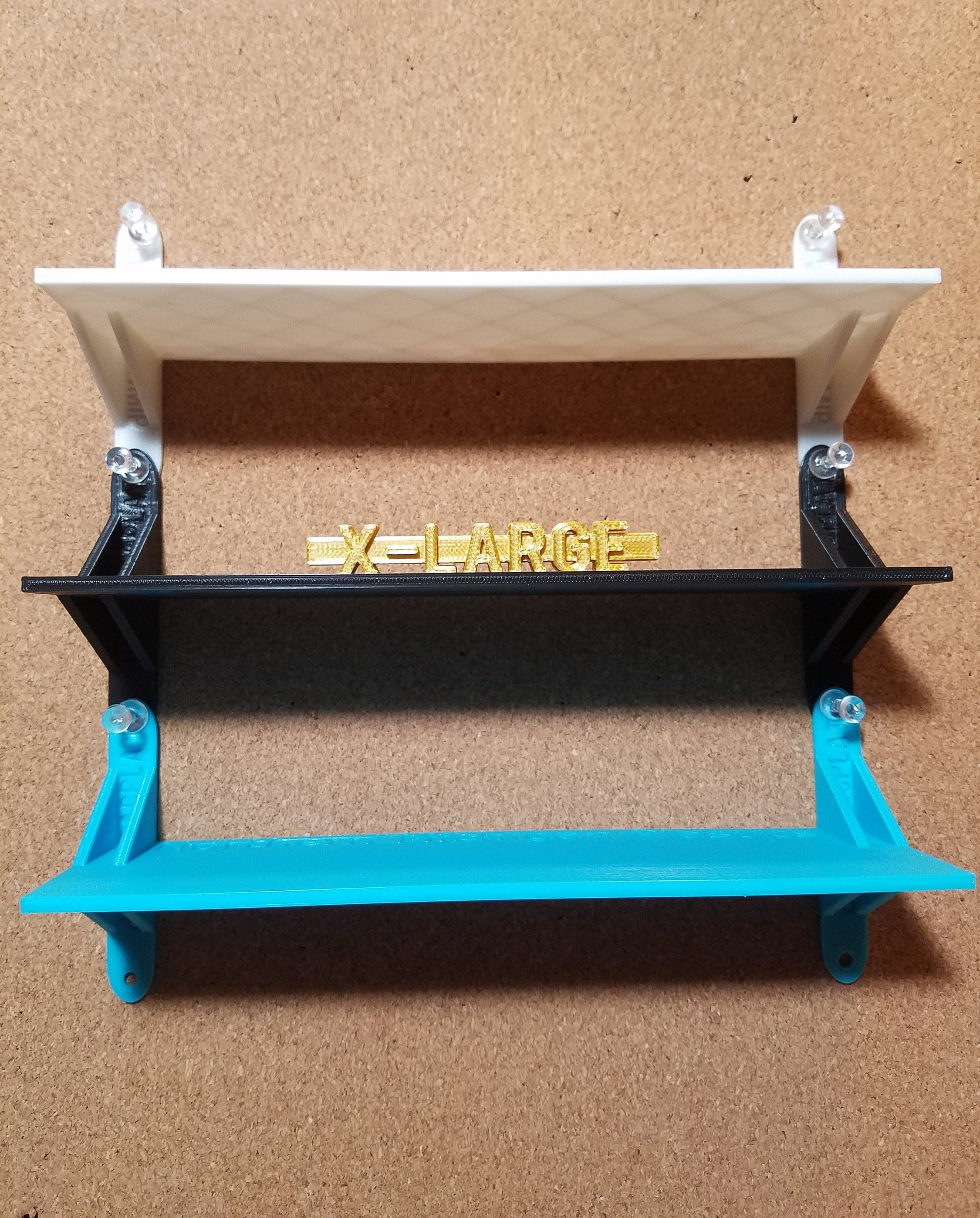 XL Cubicle Wall Shelf - 20 X 6 cm - TacPlat Cubicle Accessories