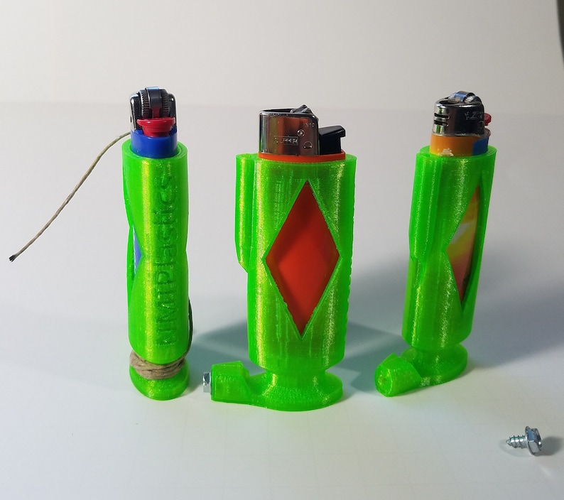 Tapper Lighter Case and Wick Holder With 100 Hemp Wick Etsy