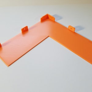 Estante de esquina para cubículo XL - Accesorios para cubículos TacPlat