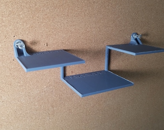 Dropped Center XL Cubicle Wall Shelf - 20 X 6 cm - TacPlat Cubicle Accessories