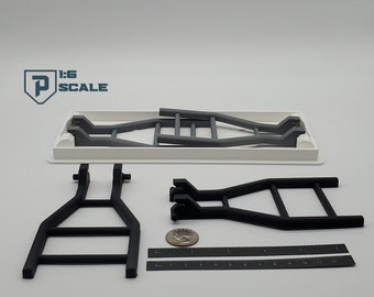 1:6 Scale Tall Legs for Our Rectangular Folding Table 3D Printed Miniature Prop Action Figure Doll Camping Accessory