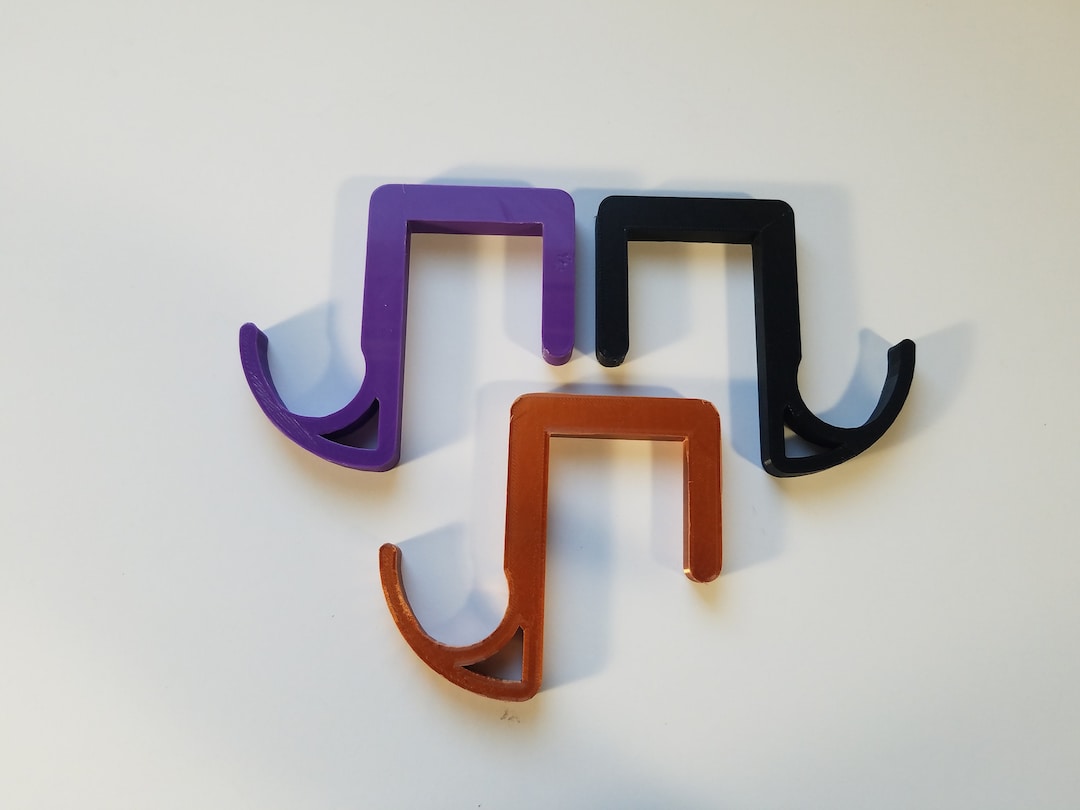 3 Pack of Cubicle Wall Hooks Hang on Cubicles, Walls, and Open Doors