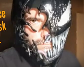 Digital JPEG open faced Venom patterns