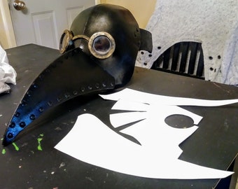 EVA foam Plague Doctor jpeg main shell patterns