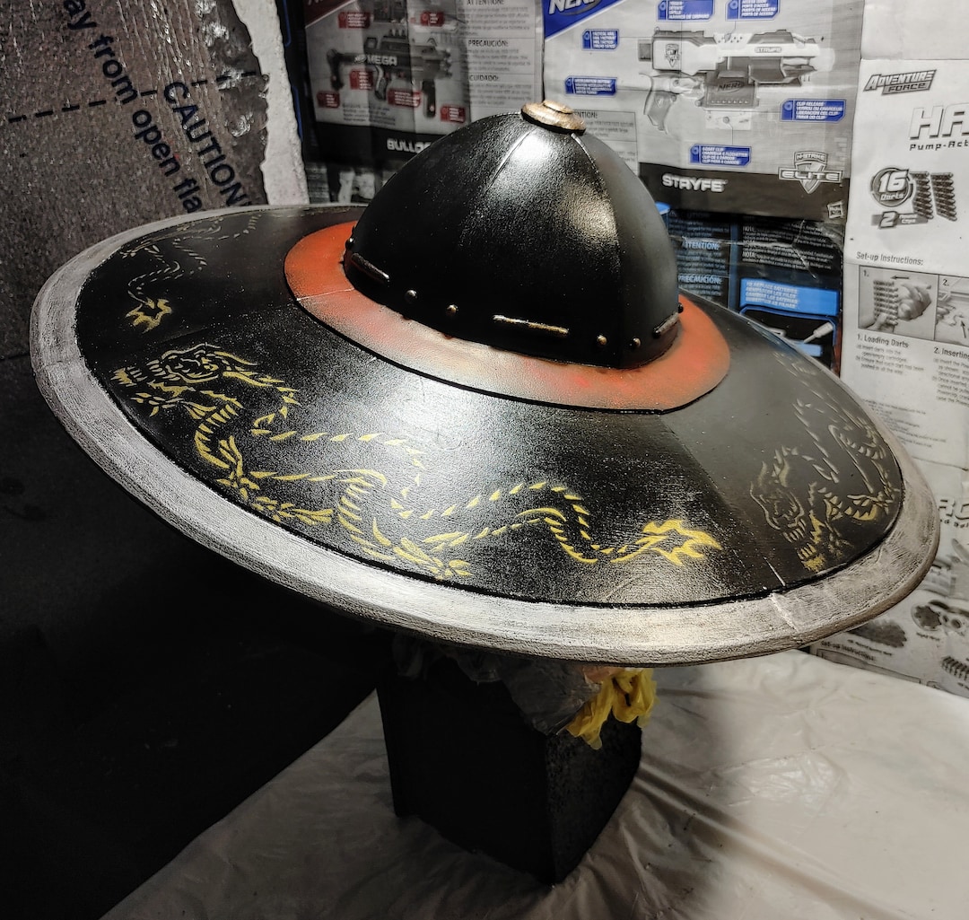 Digital JPEG Patterns Kung Lao MK 2021 Cosplay Hat Patterns Etsy