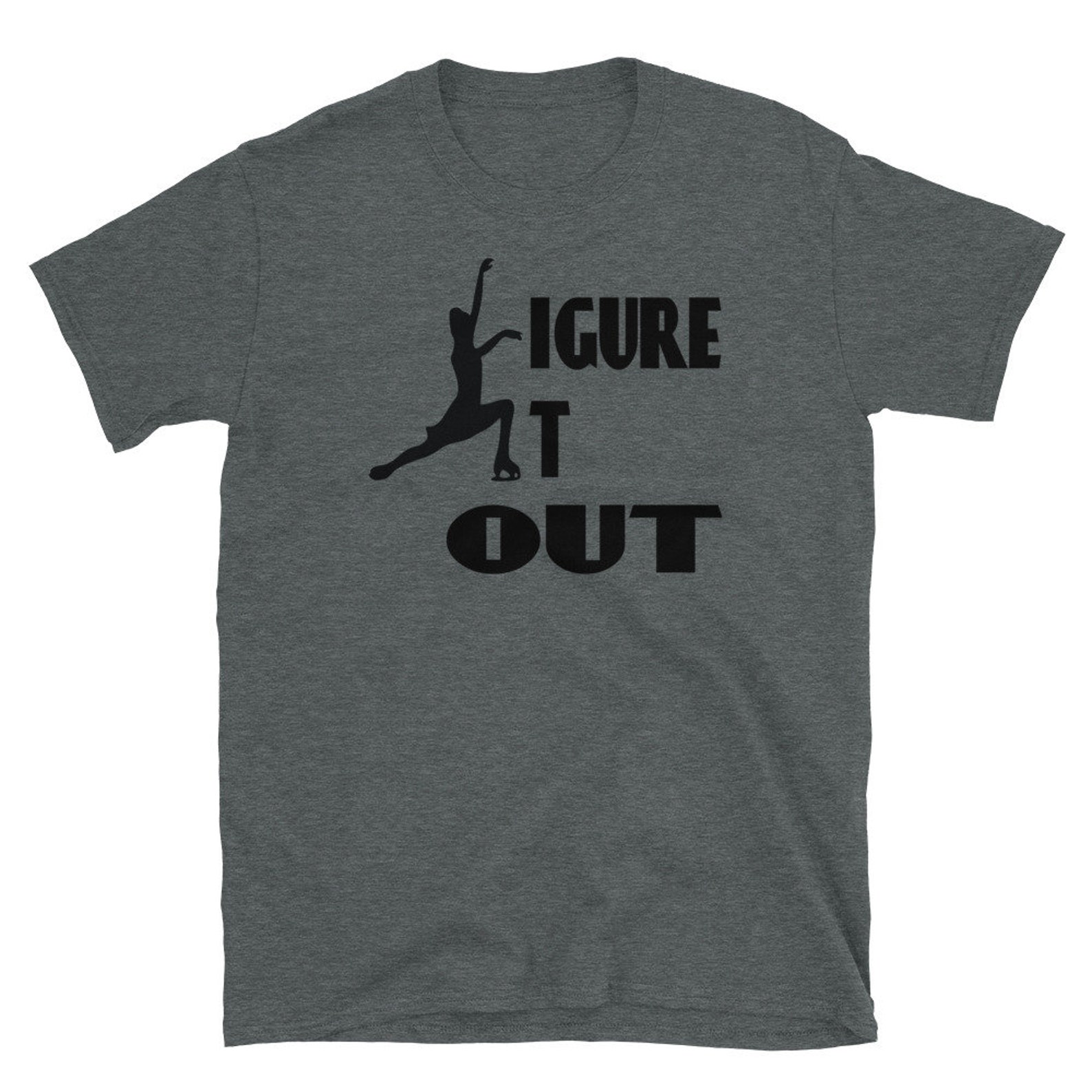 Figure It Out Unisex Tshirt Figure Skating Tee Men's Etsy