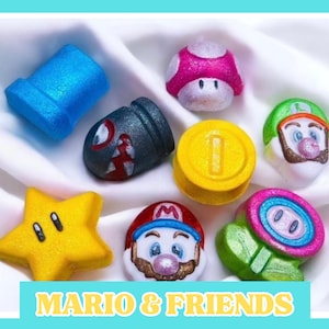 Mario & Friends Bath Bomb, Party Favours