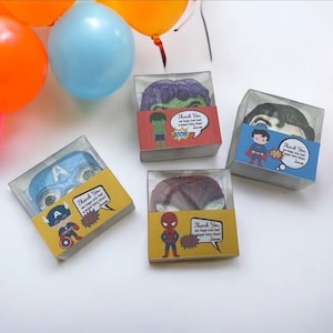Hero Bath Bomb, Party Favours