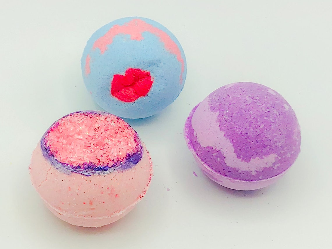 Pink Berry Bath Bombs Gift Set Lovely Gift. Bath Bubble Bath Etsy