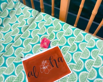 Custom Hand painted Pouches-Lyrics/quotes | Custom Zippered Pouch | Canvas Zippered Pouch