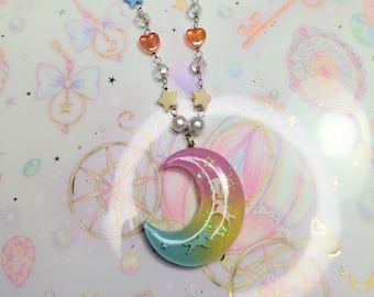 Collar de estrella kawaii de Magical Girl, fairykei, decorakei