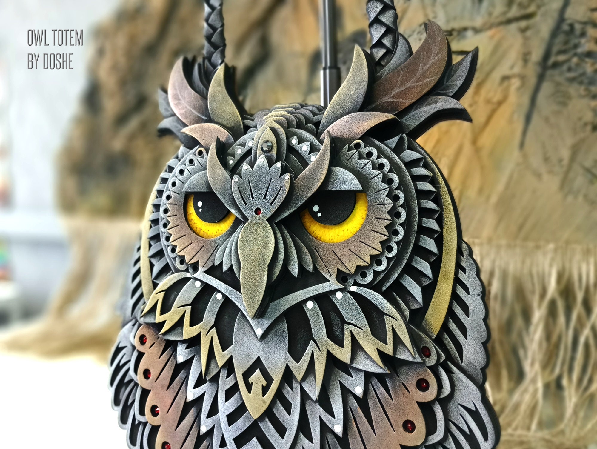 OWL GIFTS for women Amazing Owl totem Owl decor Etsy