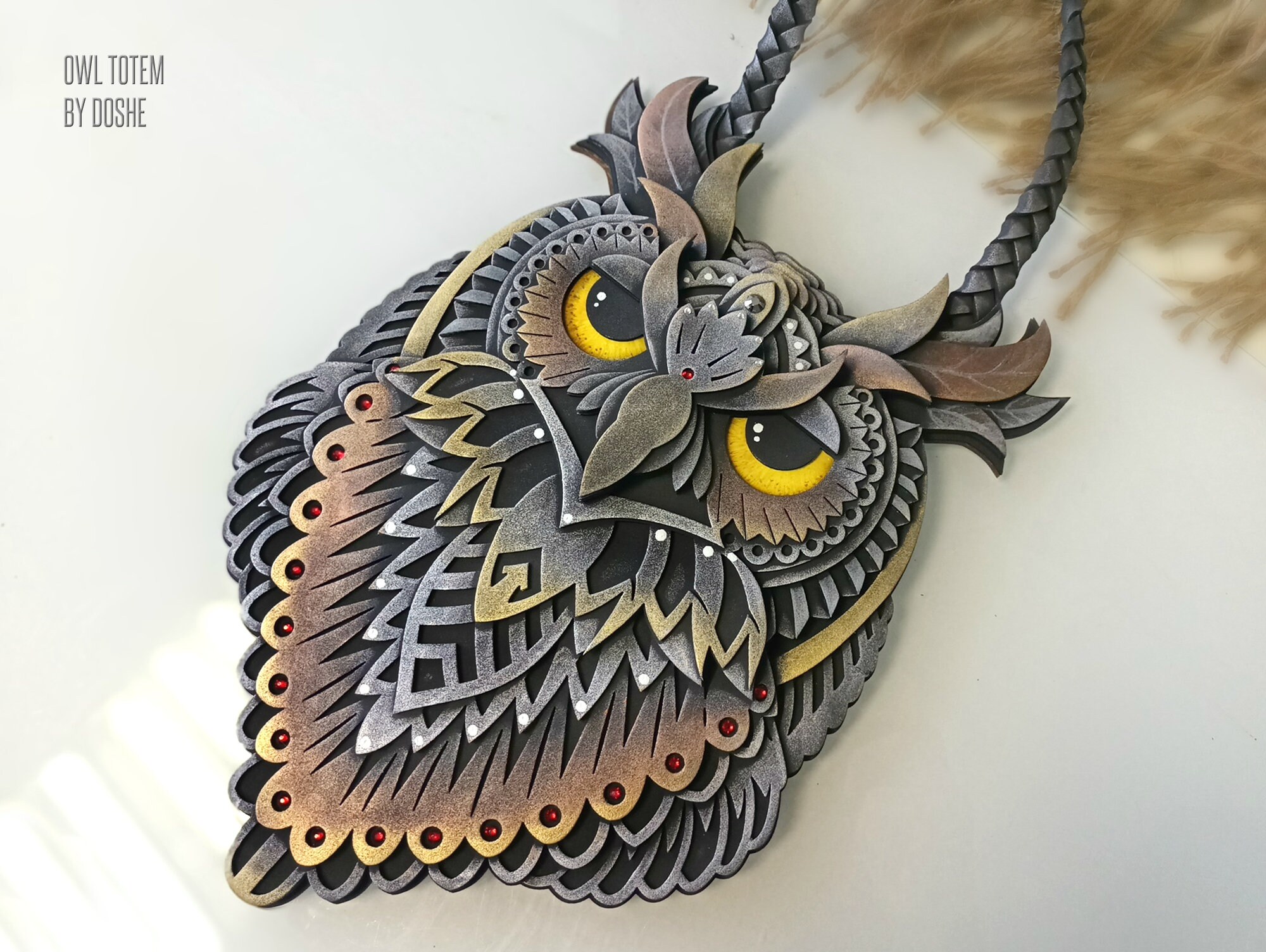 OWL GIFTS for women Amazing Owl totem Owl decor Etsy