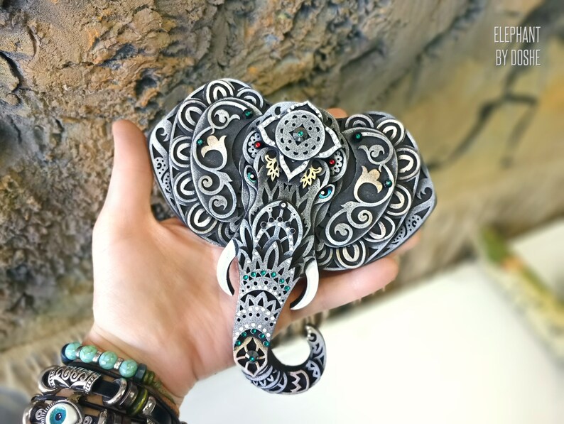 White ELEPHANT gifts Unique Inspirational gift for friends Etsy