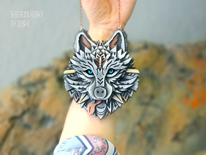 SIBERIAN HUSKY Dog lover gift Car accessories Charms Etsy