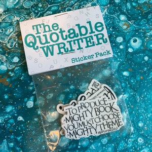 The Quotable Writer Sticker Pack