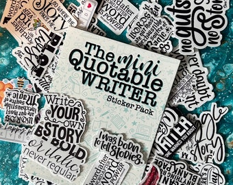 The MINI Quotable Writer Sticker Pack