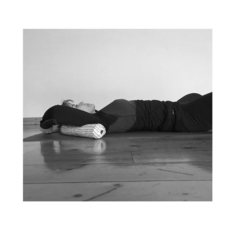 Mini Bolsters Red Stripe Yoga Prop Knee Cushion Body Etsy