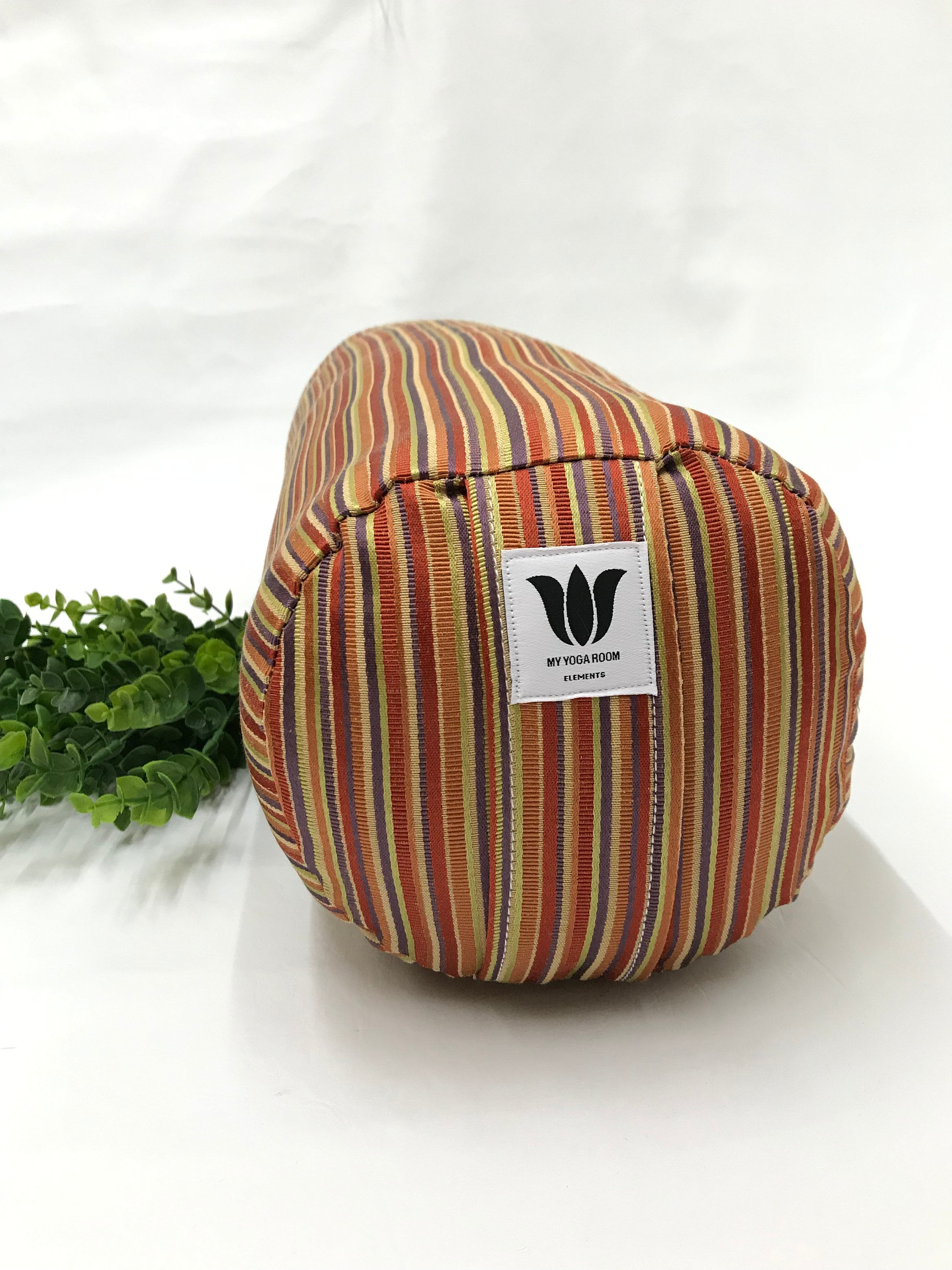 YOGA BOLSTER, Restorative Yoga Pillow, Bright Color Fabric, Removable