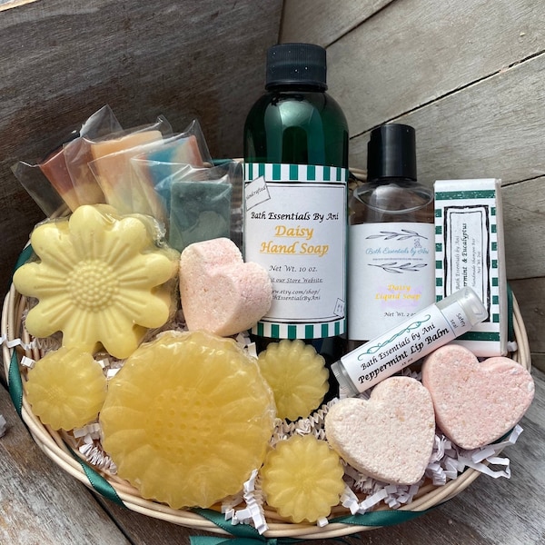 Soap Gift Basket Etsy