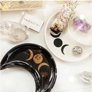 Triple Goddess Moon Dish