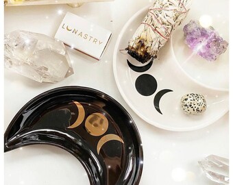 Triple Goddess Moon Dish