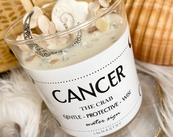 Cancer Soy Wax Candle