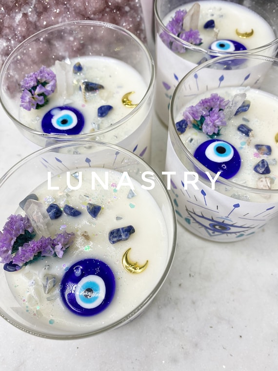 Protection Evil Eye Soy Candle