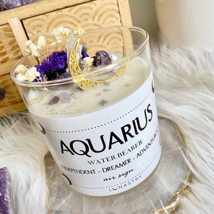 Aquarius Soy Wax Candle