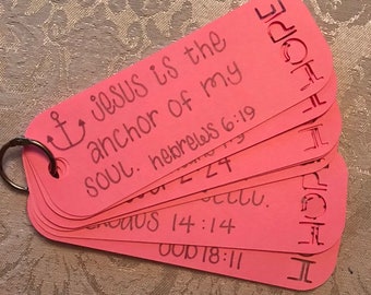 Breast Cancer Verse Cards for Healing & Encouragement