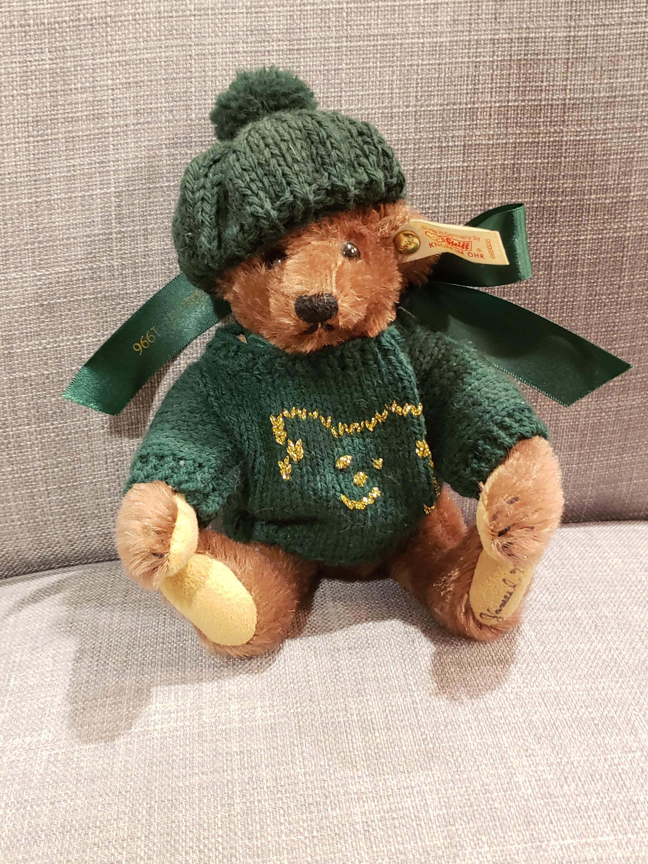 Vintage Collectible Steiff Limited Edition Teddy Bear - 8