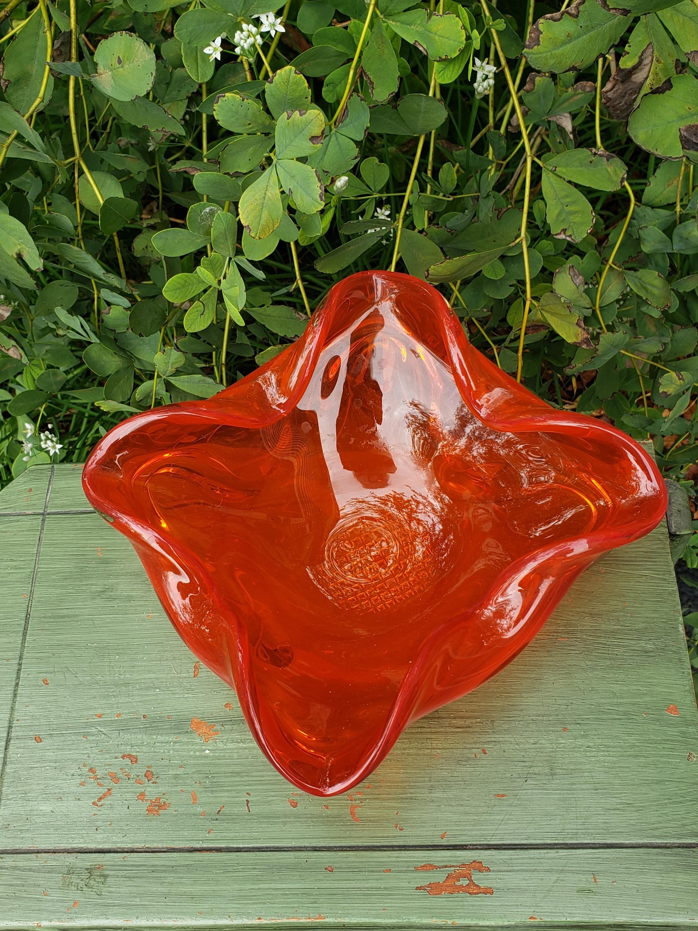 Viking Glass Ashtray Square - Etsy