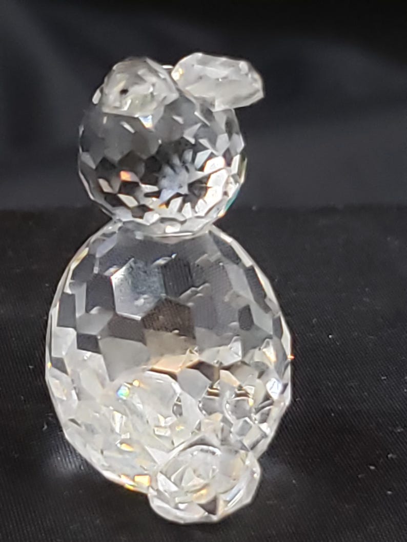 Swarovski Silver Crystal Bunny Rabbit Figurine for Swarovski Bunny ...