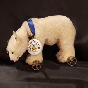 Vintage Steiff Polar Bear - Etsy