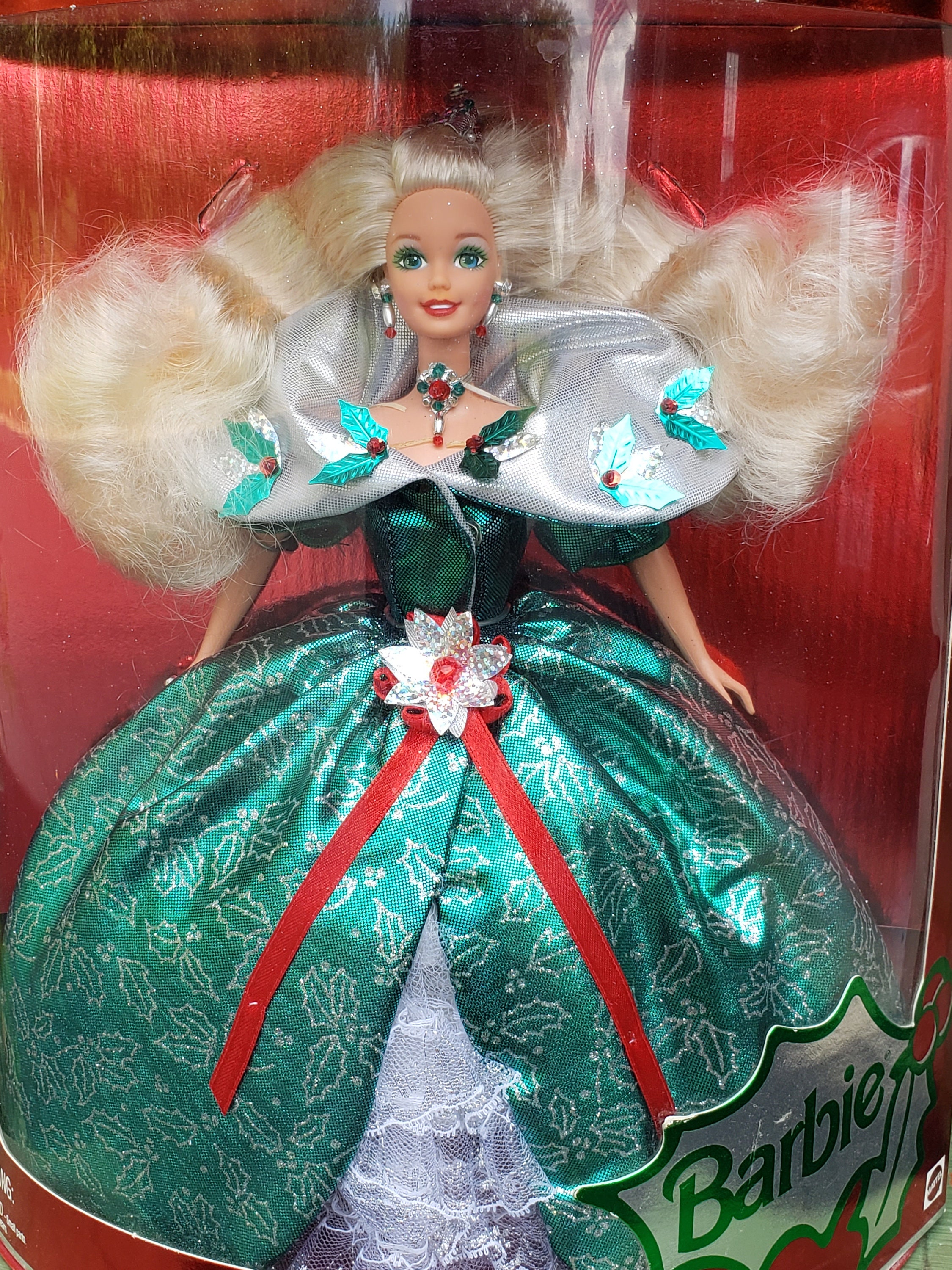 Happy Holidays Barbie - Christmas Collectible Barbie - Mattel, Inc. - New  in Box With Doll Stand - Special Edition Barbie Doll - Etsy
